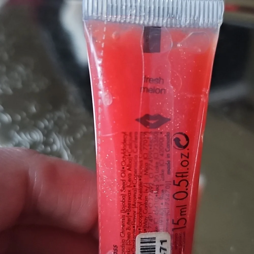 New Vintage Sephora Super Shimmer Lip Gloss - Fresh Melon Sealed